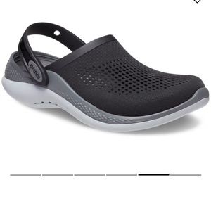 Crocks LITERIDE™ 360 CLOG Black/Slate Grey Unisex Men and Women